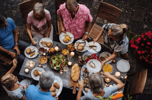 میز شام برای یک مهمانی را چطور تزیین کنیم؟