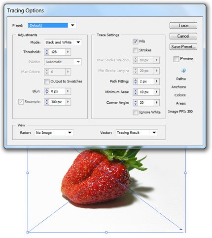 آموزش Image Trace در ایلوستریتور