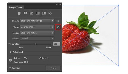 آموزش Image Trace در ایلوستریتور