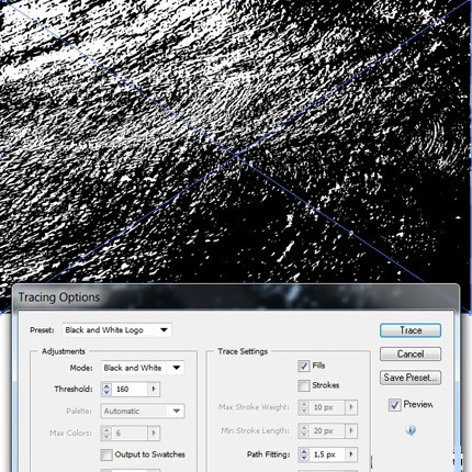 آموزش Image Trace در ایلوستریتور