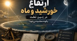 ارتفاع خورشید و ماه
